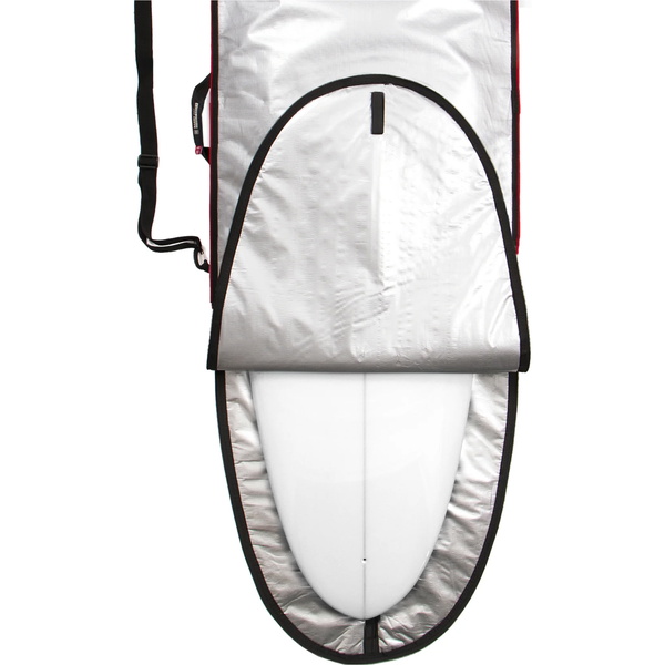 2026 Ocean And Earth Funda Para Tabla Larga Barry Oesclb38 - Negro / Rojo